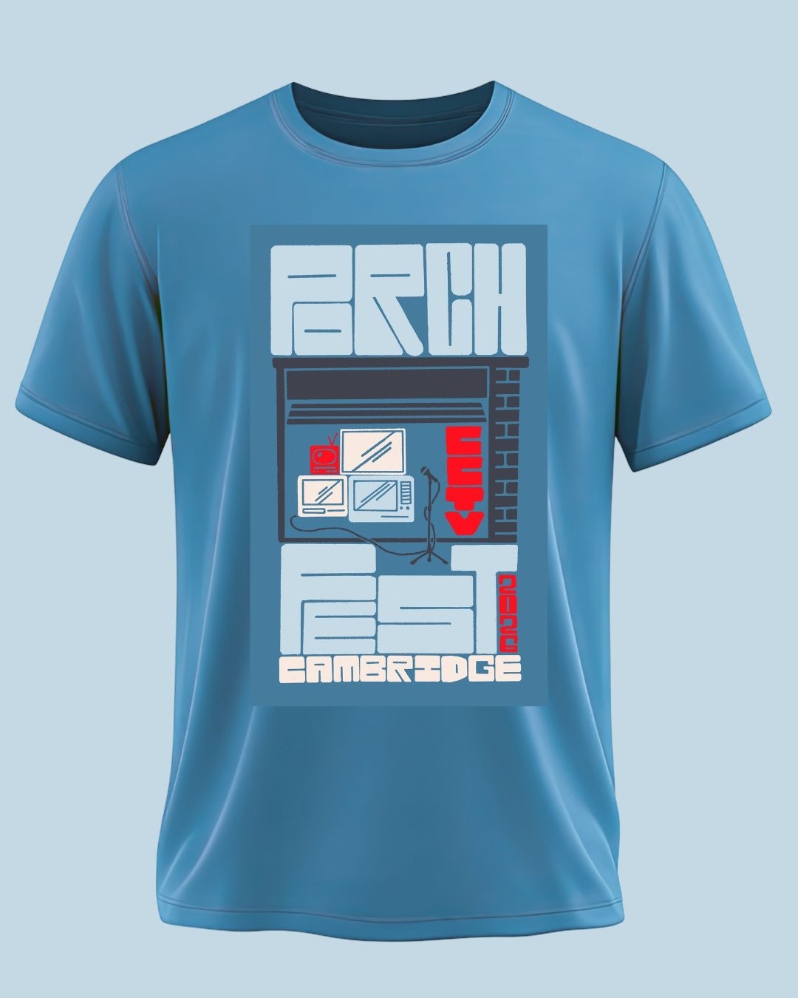 Product Description: Get this Limited Edition 2026 Porchfest Tee in honor of Cambridge's & CCTV's 2nd Annual Porchfest!</br> CCTV 2026 Porchfest Tee